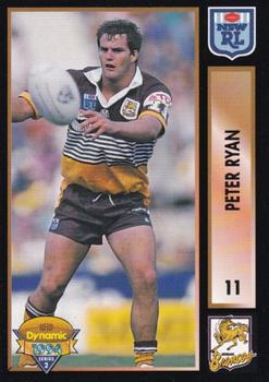 1994 Dynamic Rugby League Series 2 #11 Peter Ryan Front